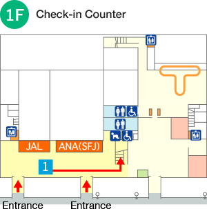 1F|Check-in Counter