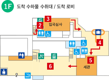 도착 수하물 수취대/ 도착 로비