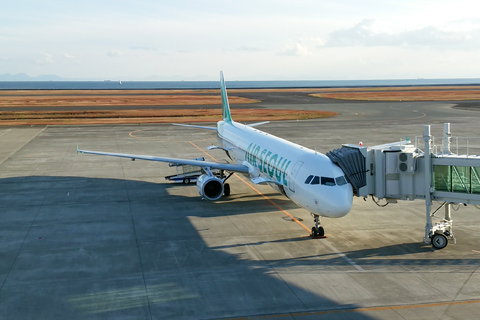 画像：飛行機発着場