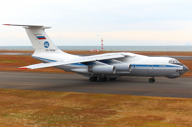 画像:ロシア空軍の輸送機