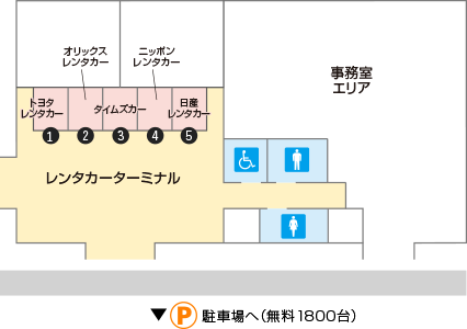 空港ビルアネックスのマップ