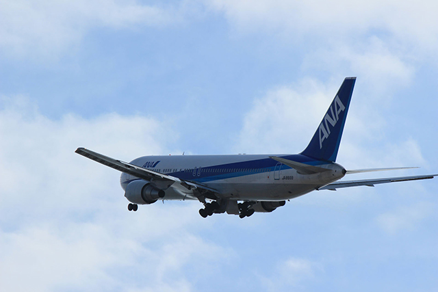 画像:大空へ