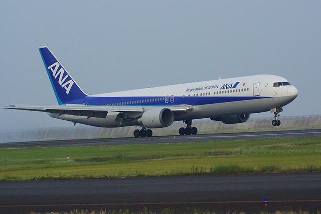 画像:ANAさん ようこそ宇部空港へ
