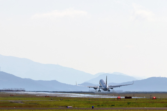 画像:大空へ